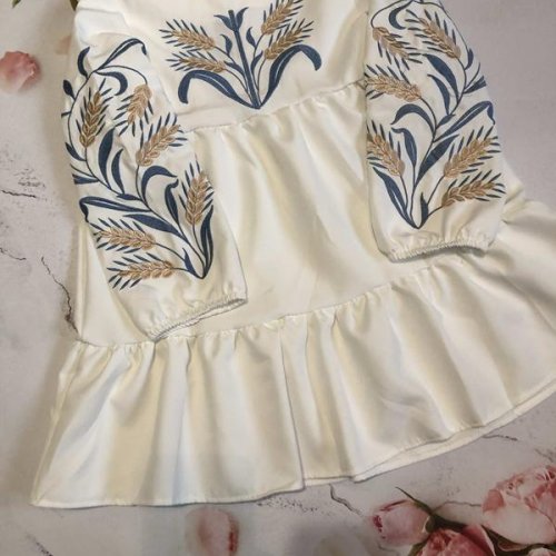 Платье Moda school (128-146) M43 beige (лето) Moda school M43 beige