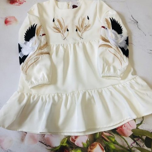 Платье Moda school (128-146) M44 beige (лето) Moda school M44 beige