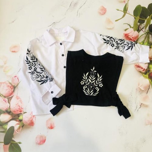 Комплект Moda school (122-140) M47 white (деми) Moda school M47 white