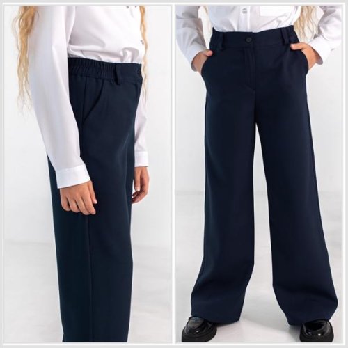 Брюки Moda school (122-152) 8530 navy (деми) Moda school 8530 navy