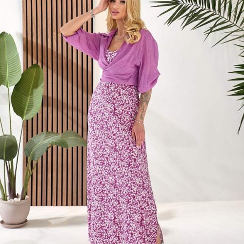 Платье OSKA (44-50) 205 purple (лето) OSKA 205 purple