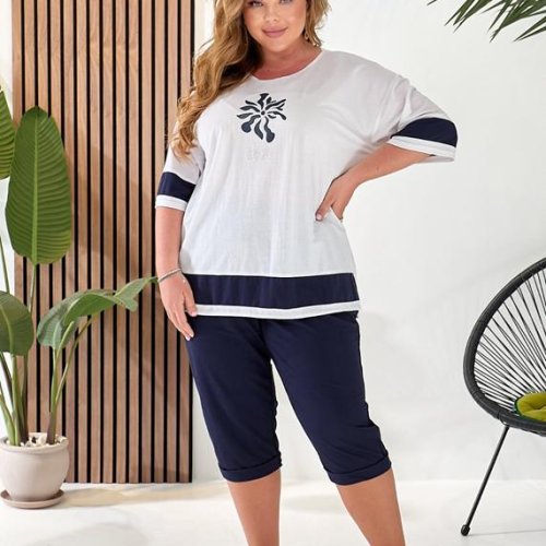 Костюм спорт OSKA (50-56) 6094 navy (лето) OSKA 6094 navy