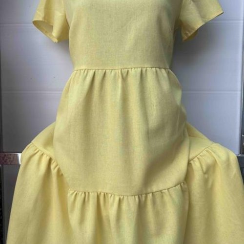 Платье Potok (46-50) 902 yellow (лето) Potok 902 yellow