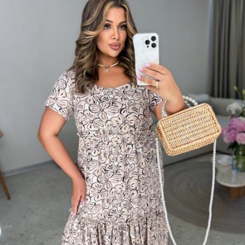 Платье Arina (50-56) 2426 beige (лето) Arina 2426 beige
