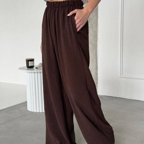 Штаны Arina (42-52) 3104 d.brown (лето) Arina 3104 d.brown