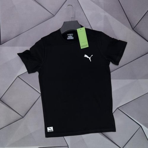 Футболка Rassul (S-2XL) 6148 black (лето) Rassul 6148 black