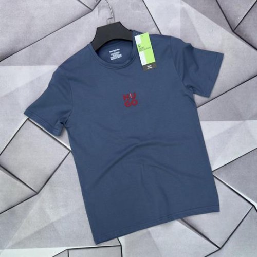 Футболка Rassul (S-2XL) 6157 blue (лето) Rassul 6157 blue