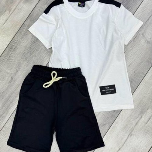 Костюм Fili kids (5-14) FK1055 white (лето) Fili kids FK1055 white