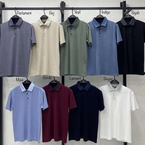 Футболка Vip Stendo (M-2XL) 0243002 blue (лето) Vip Stendo 0243002 blue