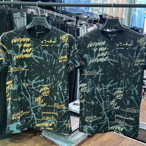 Футболка Vip Stendo (S-2XL) 21 green-yellow (лето) Vip Stendo 21 green-yellow