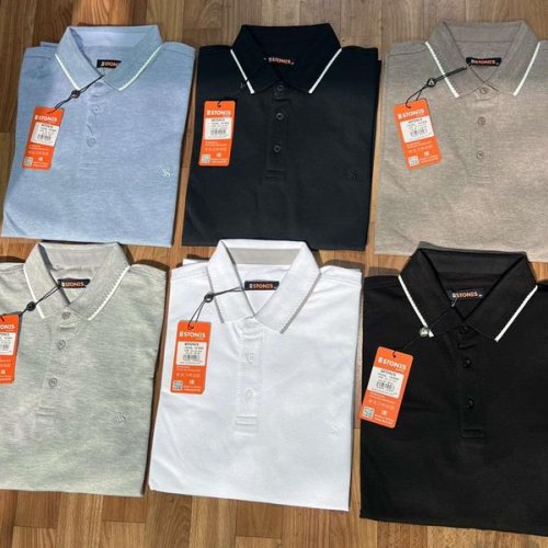Футболка Vip Stendo (M-2XL) 5585 l.grey (лето) Vip Stendo 5585 l.grey