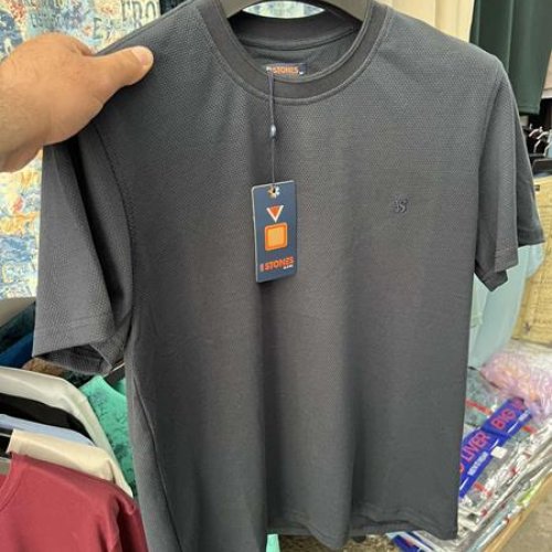 Футболка Vip Stendo (M-2XL) 5715 grey (лето) Vip Stendo 5715 grey