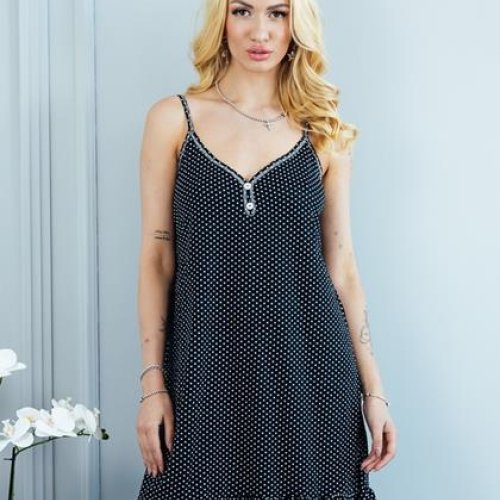 Сарафан Vehuiah (M-2XL) 7201 black (лето) Vehuiah 7201 black