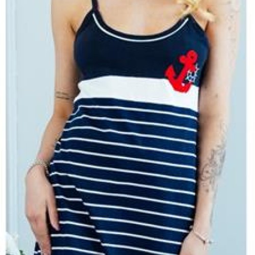 Сарафан Vehuiah (M-XL) VH67 navy (лето) Vehuiah VH67 navy