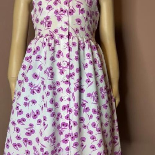 Сарафан Bright Harmony (122-140) 762 white-lilac (лето) Bright Harmony 762 white-lilac