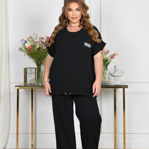 Костюм Iren Veles (50-56) 1526 black (лето) Iren Veles 1526 black
