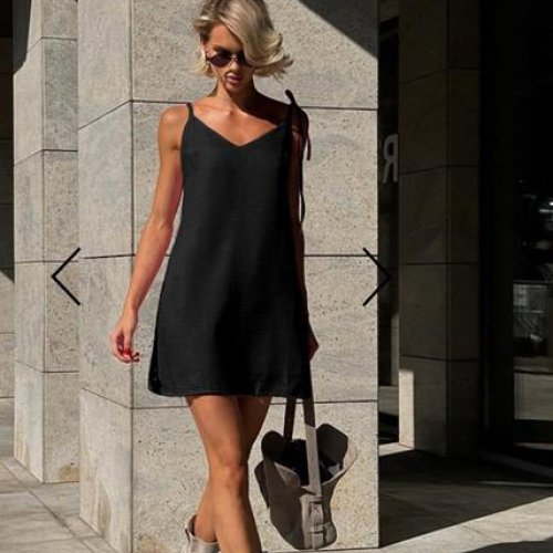 Сарафан EVA (42-56) 262 black (лето) EVA 262 black
