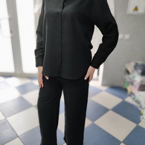 Костюм MMC clothes (2XL-5XL) 2812 black (деми) MMC clothes 2812 black