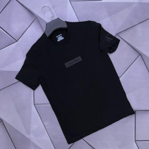 Футболка Rassul (S-2XL) 6224 black (лето) Rassul 6224 black
