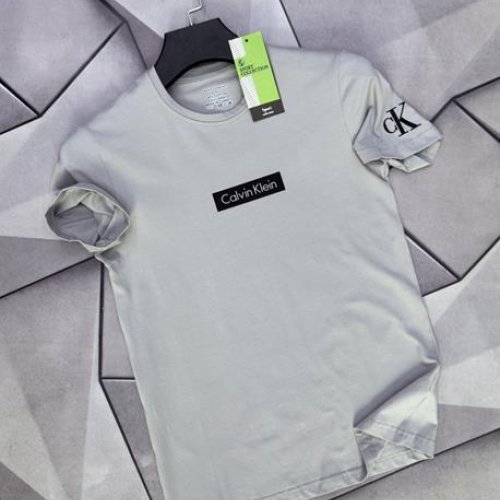 Футболка Rassul (S-2XL) 6227 l.grey (лето) Rassul 6227 l.grey