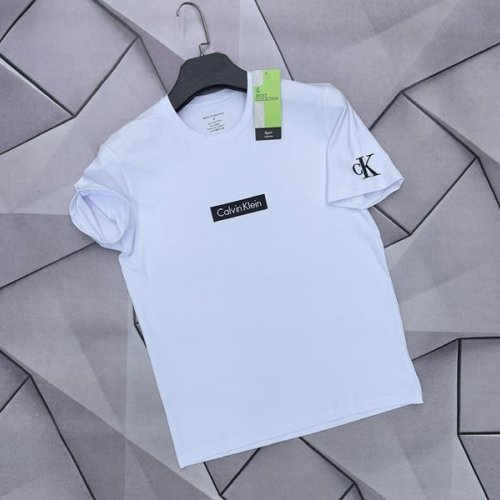 Футболка Rassul (S-2XL) 6228 white (лето) Rassul 6228 white