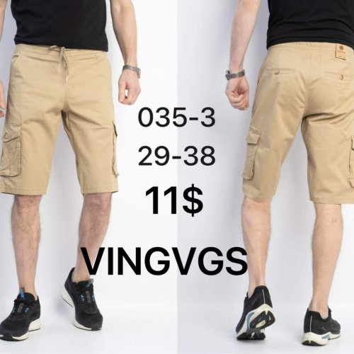 Шорты God Baron (29-38) 035-3 beige (лето) God Baron 035-3 beige