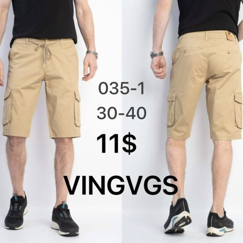 Шорты God Baron (30-40) 035-1  beige (лето) God Baron 035-1  beige
