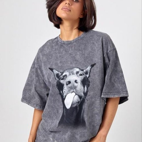Футболка Little Secret (one size) TR014 d.grey (лето) Little Secret TR014 d.grey