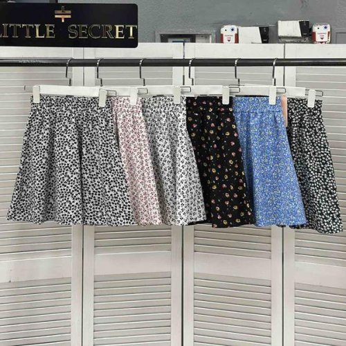Юбка-шорты Little Secret (S-L) 988 black-white (лето) Little Secret 988 black-white