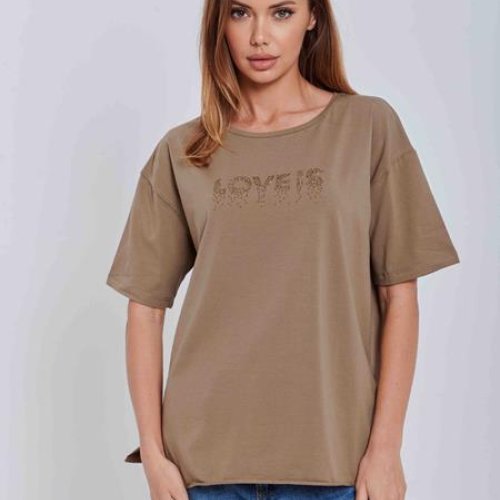 Футболка Little Secret (S-L) 400167 brown (лето) Little Secret 400167 brown