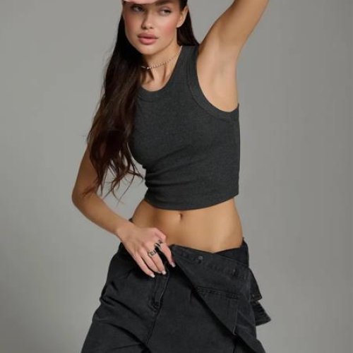 Топ Little Secret (S-L) 400796 d.grey (лето) Little Secret 400796 d.grey