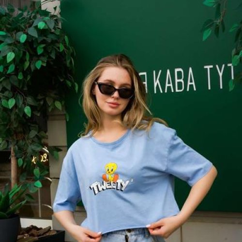 Топ Little Secret (one size) TR0016 l.blue (лето) Little Secret TR0016 l.blue