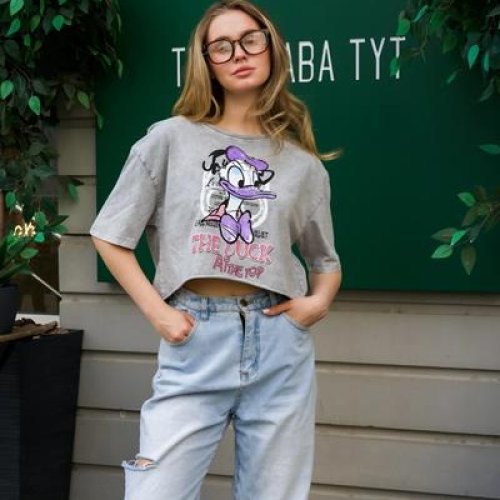 Топ Little Secret (one size) TR0017 l.grey (лето) Little Secret TR0017 l.grey
