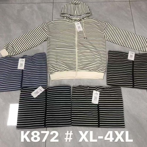 Кофта спорт P.HEY (52-58) KZ872 black-white (деми) P.HEY KZ872 black-white