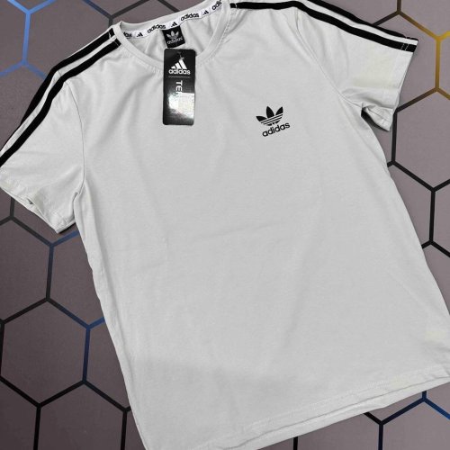 Футболка Alex Clothes (S-2XL) 4442 white (лето) Alex Clothes 4442 white