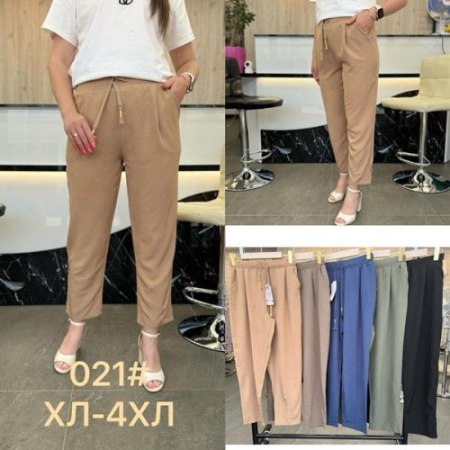 Штаны JJF (XL-4XL) 021 beige (лето) JJF 021 beige