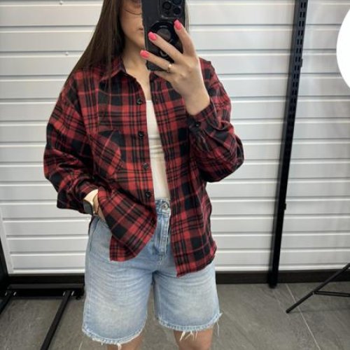 Рубашка JJF (XL-4XL) 701 wine (деми) JJF 701 wine