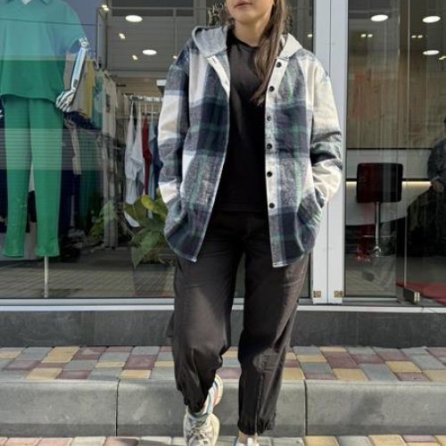 Рубашка JJF (XL-4XL) 7732 navy (деми) JJF 7732 navy