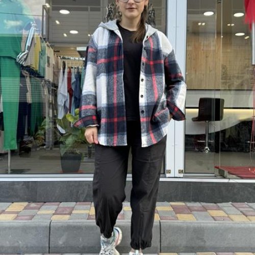 Рубашка JJF (XL-4XL) 7732-1 navy (деми) JJF 7732-1 navy
