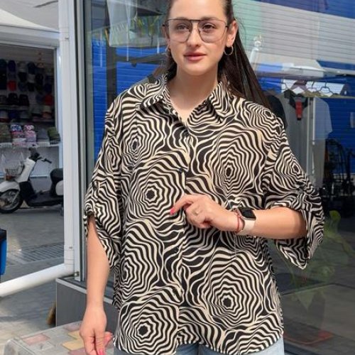 Рубашка JJF (XL-4XL) 8807-2 beige (лето) JJF 8807-2 beige