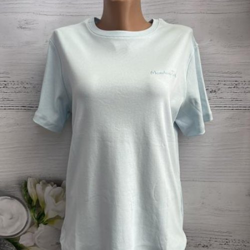 Футболка New Season (S-L) 8514 l.blue (лето) New Season 8514 l.blue