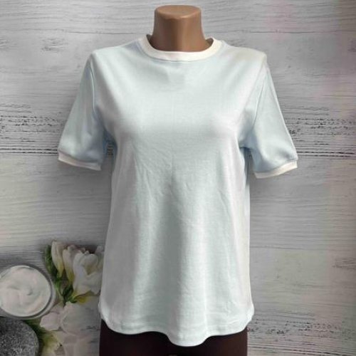 Футболка New Season (S-L) 8518 l.blue (лето) New Season 8518 l.blue