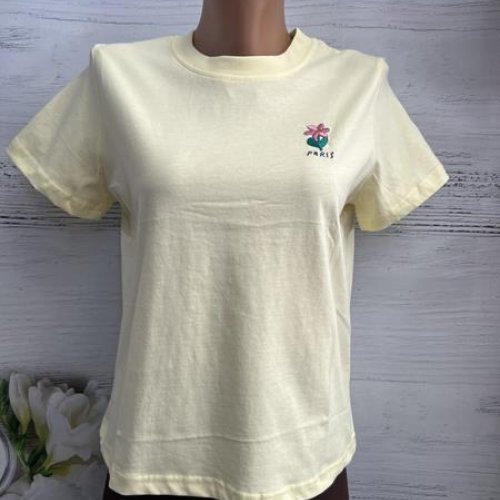 Футболка New Season (S-L) 8531yellow (лето) New Season 8531yellow