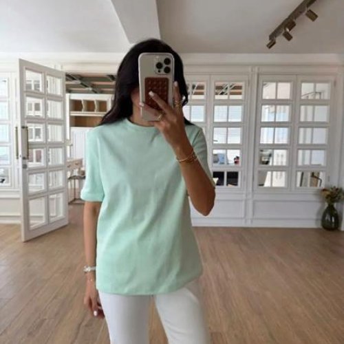 Футболка New Season (S-L) 8538 mint (лето) New Season 8538 mint