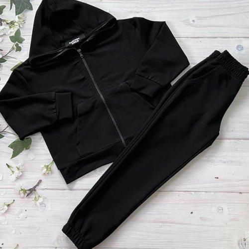 Костюм спорт Marimaks (128-146) 1013 black (деми) Marimaks 1013 black