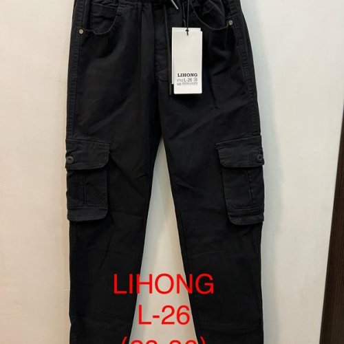 Штаны Lihong (28-36) L26 black (деми) Lihong L26 black