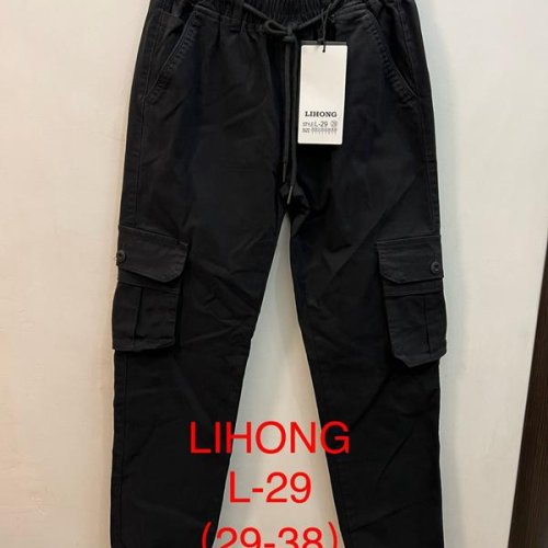 Штаны Lihong (29-38) L29 black (деми) Lihong L29 black