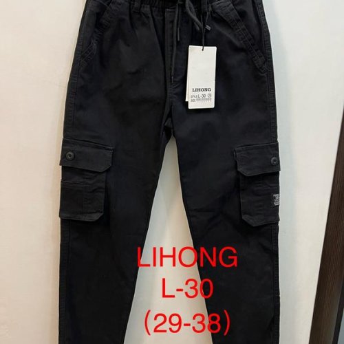 Штаны Lihong (29-38) L30 black (деми) Lihong L30 black