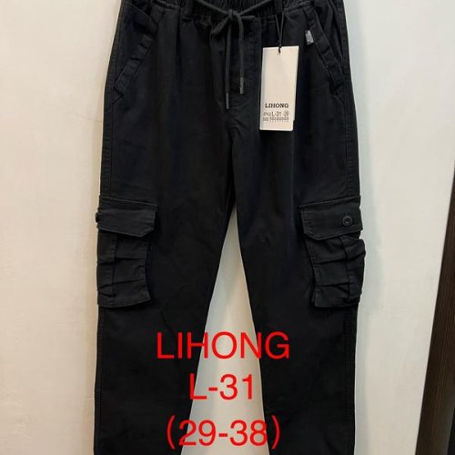 Штаны Lihong (29-38) L31 black (деми) Lihong L31 black