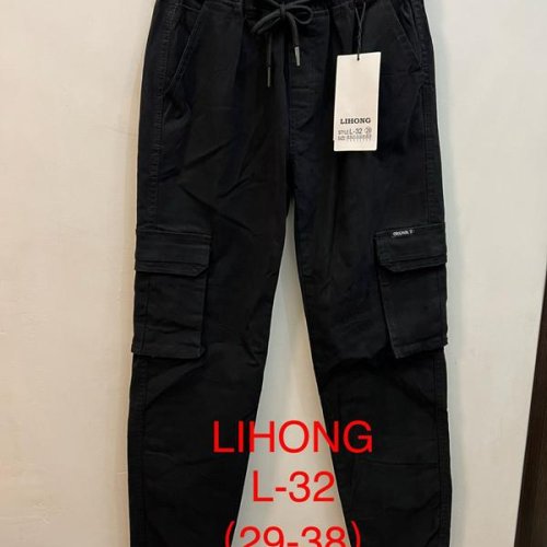 Штаны Lihong (29-38) L32 black (деми) Lihong L32 black